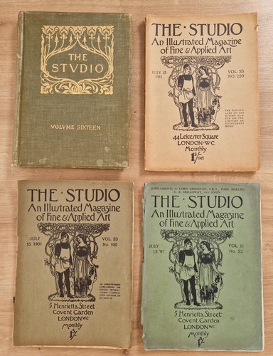 The studio illustrated - the,
