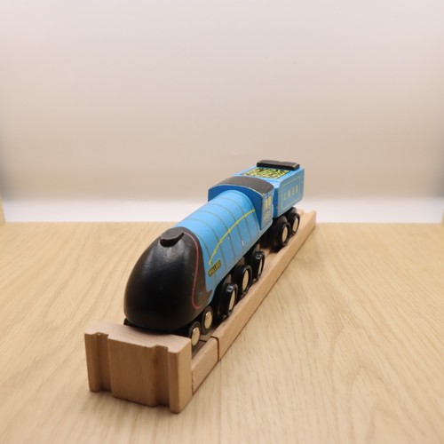 Wooden train track - train,