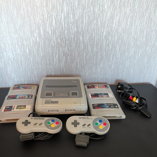 Super nintendo console bundle - super,