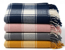 LUXURY 100% COTTON TARTAN