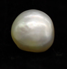 No Nucleus Basra Certified Natural Pearl 9 x 8 Round Mix Shape Gemstone 2.76 Ct