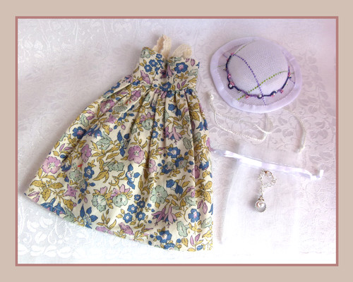 Vintage sindy doll dress - dress, by