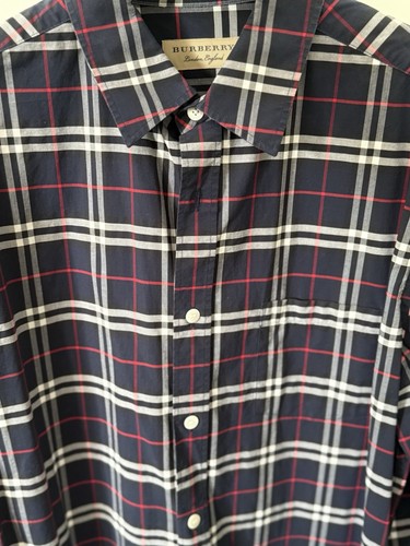 Burberry men navy white - men's, navy/white/red