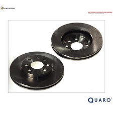 2x BRAKE DISCS QD5004HC FOR