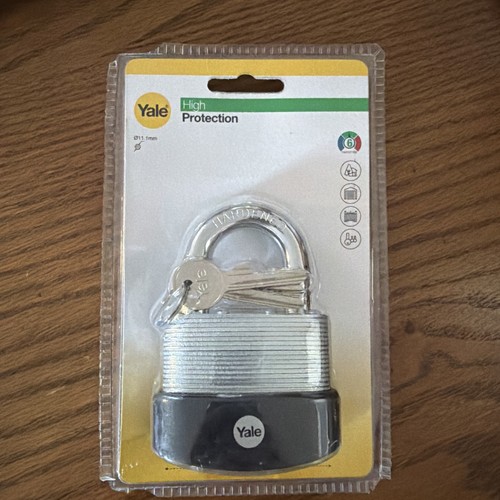 Yale laminated steel padlock - yale,