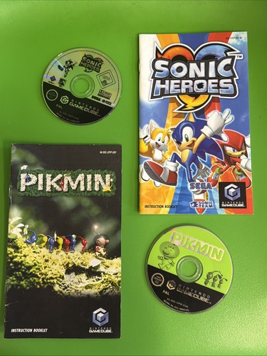 Gamecube sonic heroes - &, pikmin