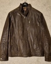 Brand New Mens Leather Jacket
