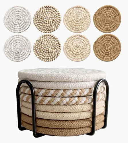 Set round braided rope - of,