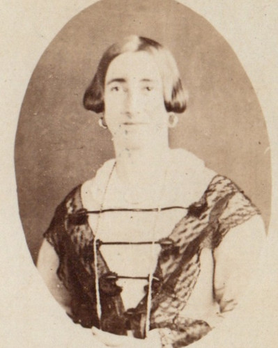 Sheffield cdv portrait lady - cdv,
