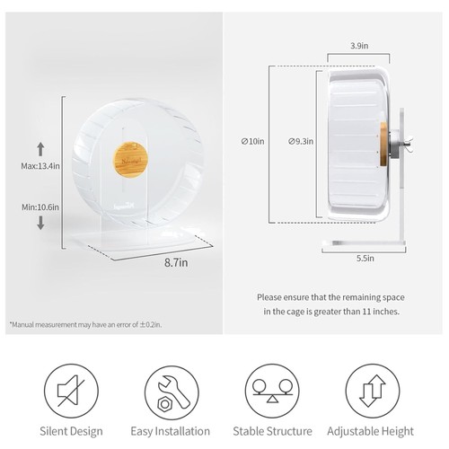 Silent hamster wheel - hamster,