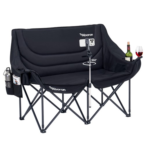 Foldable double spectator - double,