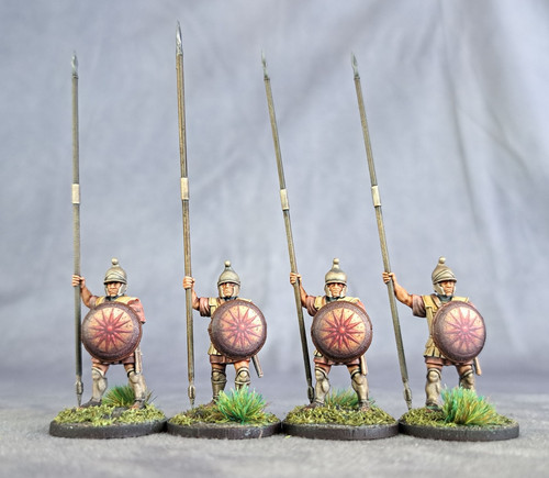 Painted macedonian phalangites - painted,