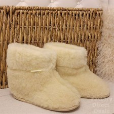 100% Sheep Wool Boots Cozy