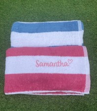Personalised Beach Towel