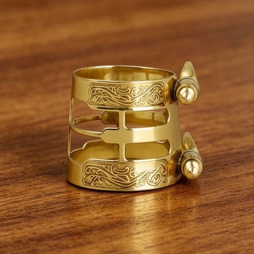 Saxophone ligature metal - saxophone,