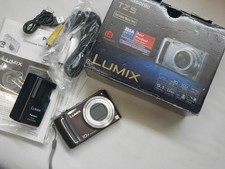 DARK BROWN Panasonic LUMIX DMC-TZ5 Digital Camera Boxed Tested & Working