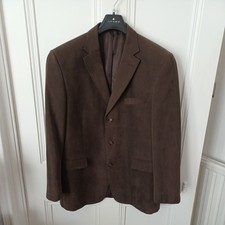 Mens M&S Brown Fine Cord