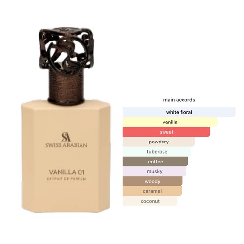 Vanilla perfume 50ml - vanilla, 01