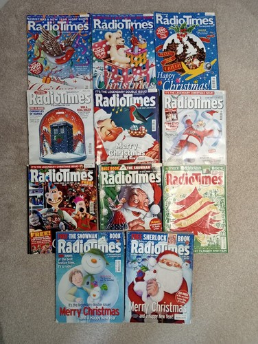 Radio times christmas editions - radio,