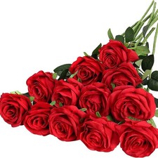 12 Bulk Artificial Roses