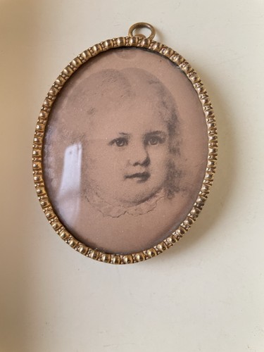 Victorian miniature portrait - victorian,