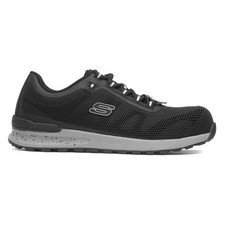Skechers Workwear Mens Safety Footwear Black Shoes Comp Toe Bulkin SIZE