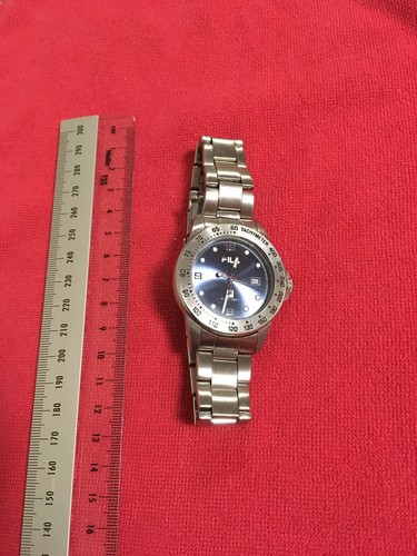 Mens fila all stainless steel - stainless,