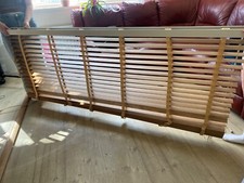 JOHN LEWIS WOODEN VENETIAN BLIND - (W)2050cm x (D)1400cm - NATURAL /DISTRESSED