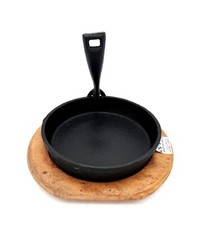 17 CM Cast Iron Round Flat