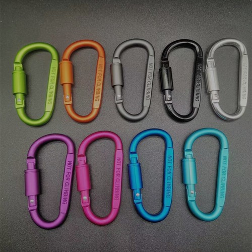 Heavy duty 8cm carabiner clip - heavy,