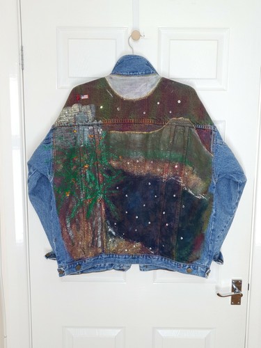 Denim trucker jacket unisex - denim,