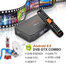 8K FTA DVB-S/S2/S2X/T2/C Combo