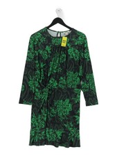 Oasis A-Line Midi Dress M in Green