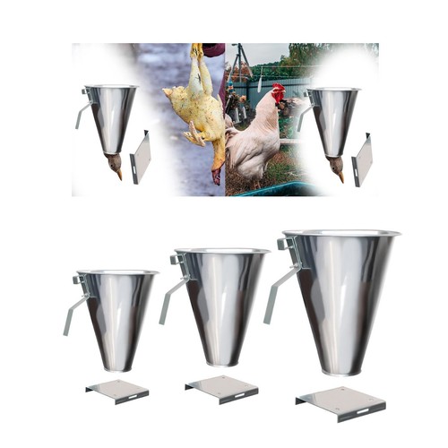 Poultry restraining cone - poultry,