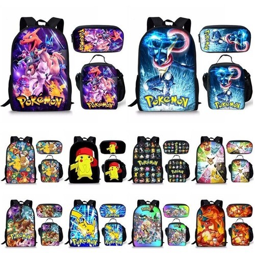 Pikachu backpack rucksack - 3d-pikachu,