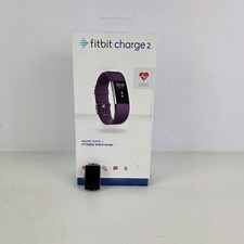 Fitbit Charge 2 Purepulse Fitness Tracker Heart Rate Monitor No Strap Boxed Used