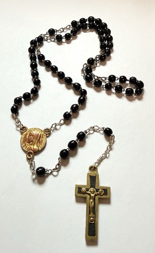 Antique french rosary - antique,