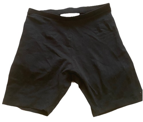 Primark black stretchy cotton - black,