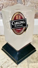 Carling black label lager beer - label,