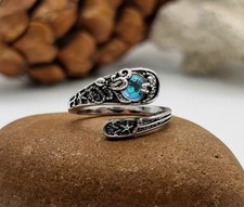Spoon Ring Octopus  Adjustable