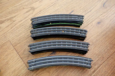 VINTAGE TRIX TWIN RAILWAY OO GAUGE BAKELITE 410/1 12 X 3 RAIL CURVE SECTIONS