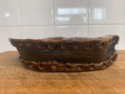 Handmade bonsai pot 22cm wide - handmade,