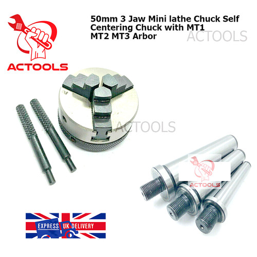 Mini lathe self - self, centering