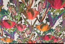 Tulips Floral Spice Linen