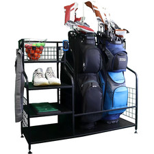 IZZO GOLF GARAGE ORGANISER -