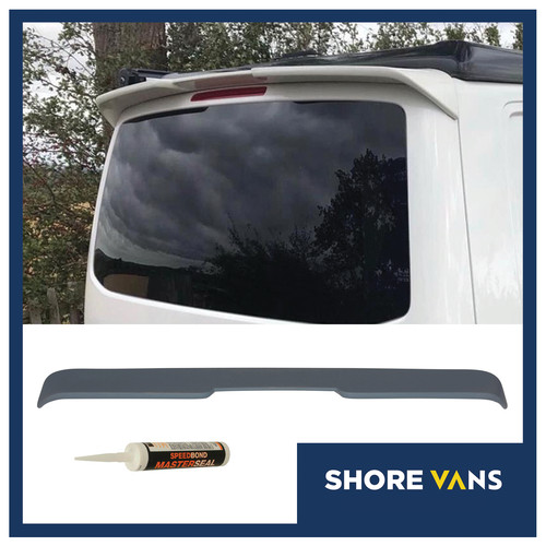 Rear tailgate spoiler - vw, t5.1