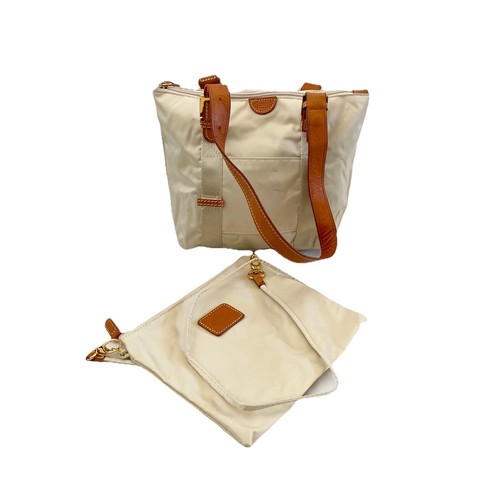 Vintage white nylon - brics, mini