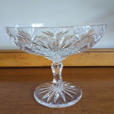Waterford Crystal Dorset Footed Glass Pedestal Compote Bowl Signed 20cm Diameter