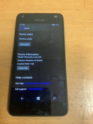 Microsoft lumia 550 - 550, 8gb