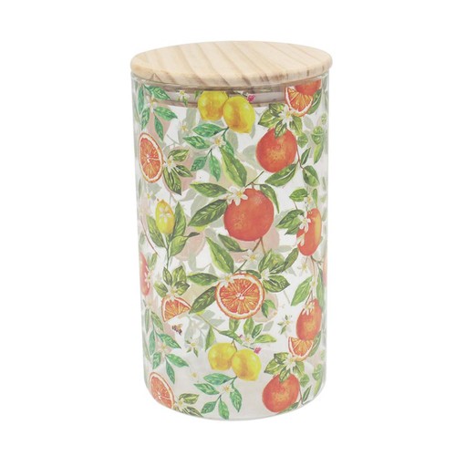 Glass storage jar large 1500ml - glass,